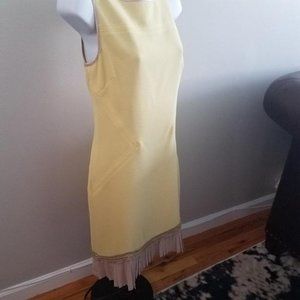 Yellow Cocktail Dress